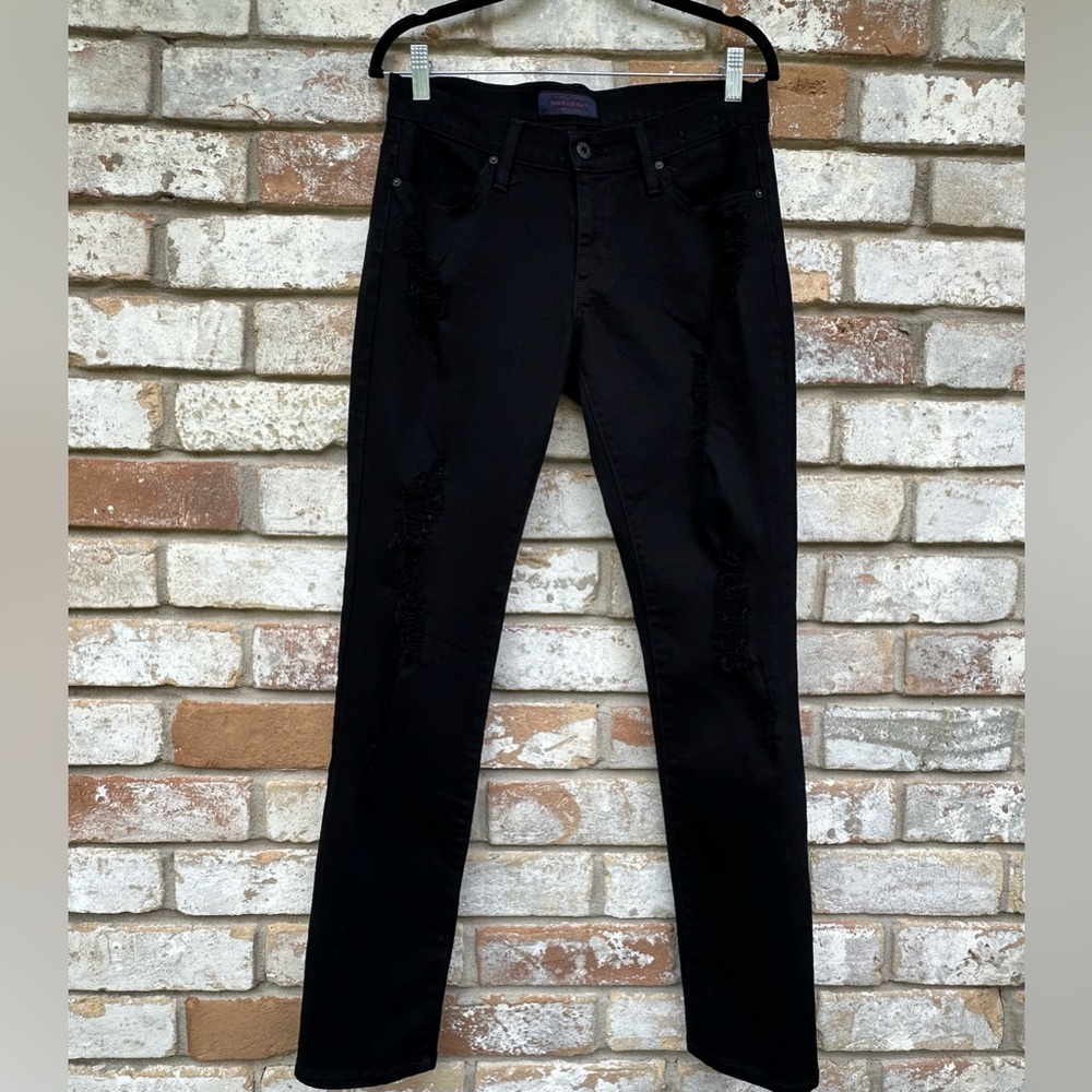 James Jeans Black Distressed Neo Beau